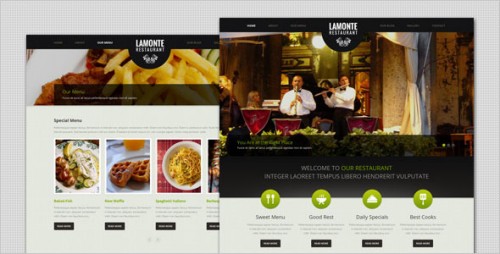 LaMonte - Modern Restaurant WordPress Theme