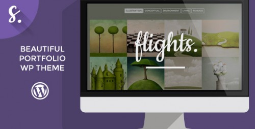 Flights - Creative Portfolio WordPress Theme