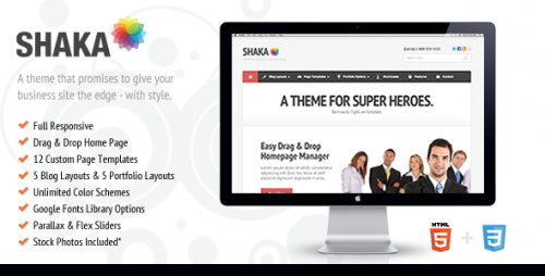 Shaka - Theme For Corporate Superheroes