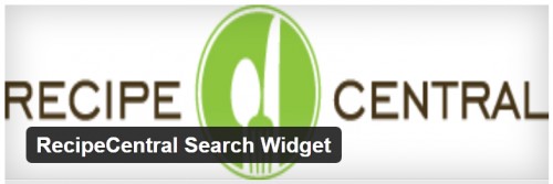 RecipeCentral Search Widget