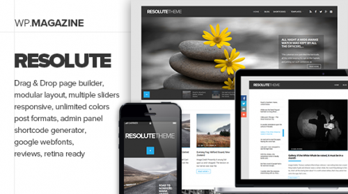Resolute - Elegant Magazine & Blog Theme