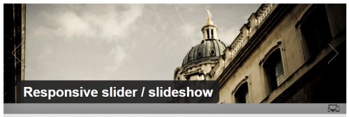 Responsive Slider - Slideshow