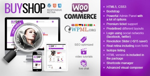 BuyShop - Responsive WooCommerce WordPress Theme