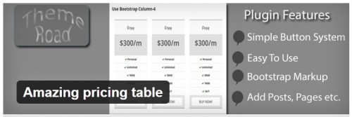 Amazing Pricing Table
