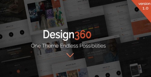 Design 360 - One & Multi Purpose WordPress Theme