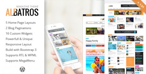 Albatros - WordPress Magazine Theme