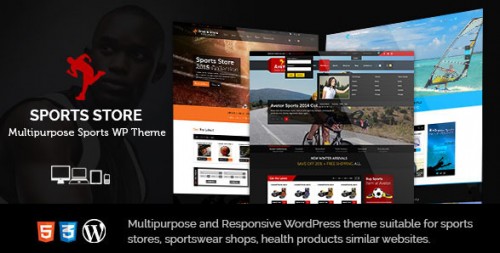 Sports Store Multipurpose WordPress Theme