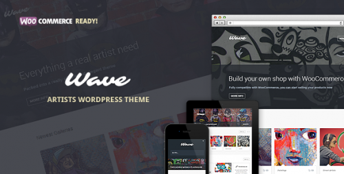 Wave - WordPress Theme for Artists