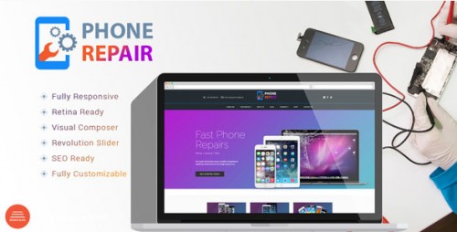 PhoneRepair - Mobile, Tablet, Phone WP Theme