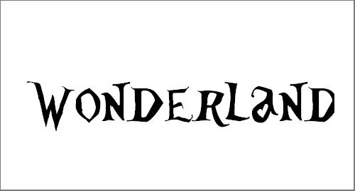 Alicia Wonderland Font