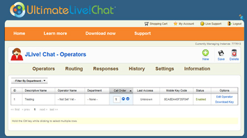 Ultimate Live Chat