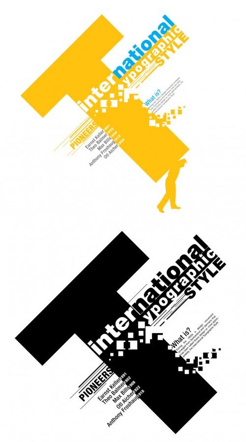 Typographic Style Poster
