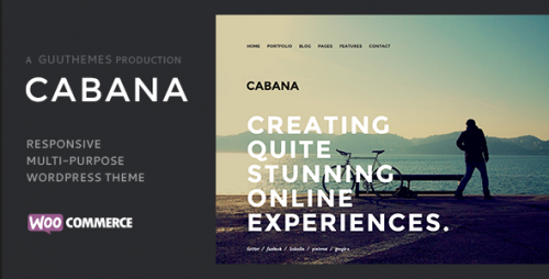Cabana - Responsive Creative WordPress Theme