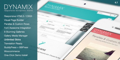 DynamiX - Business, Corporate WordPress Theme