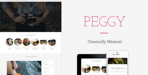 Peggy - A Responsive WordPress Blog Theme