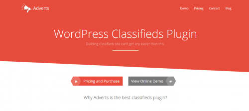 Adverts WordPress Classifieds Plugin