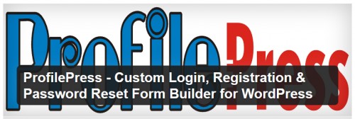 ProfilePress - Custom Login, Registration
