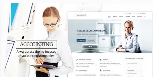 Accounting - WP Business Theme for Accountants