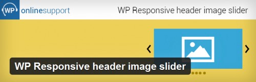 WP Responsive Header Image Slider